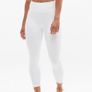 Athleta Interval Stash 7/8 Tight White Women's Size Medium New With Tags